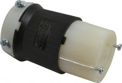 Hubbell Wiring Device-Kellems - 120/208 VAC, 30 Amp, L21-30R Configuration, Industrial Grade, Self Grounding Connector - 3 Phase, 4 Poles, IP20, 0.35 to 1.15 Inch Cord Diameter - Exact Tooling