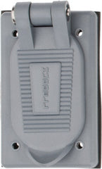 Hubbell Wiring Device-Kellems - Electrical Outlet Box Polycarbonate Weatherproof Cover - Exact Tooling