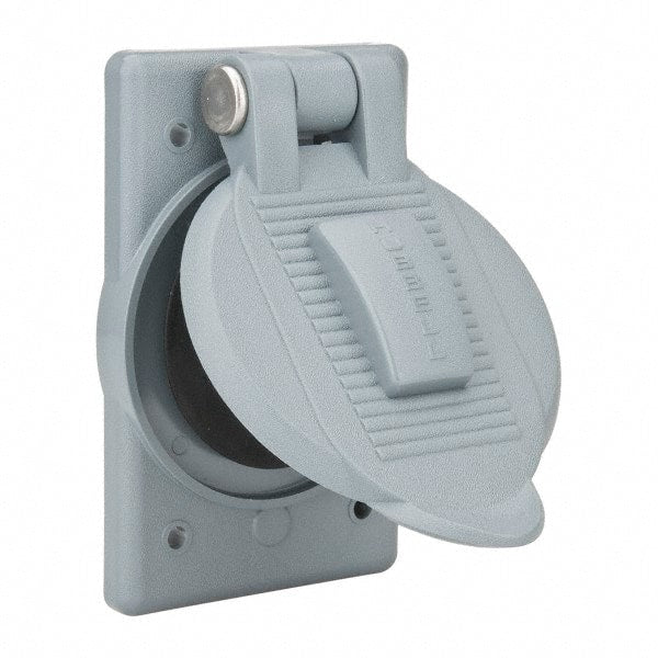 Hubbell Wiring Device-Kellems - Electrical Outlet Box Polycarbonate Weatherproof Cover - Exact Tooling