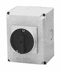 ACI - 3 Phase, 110 to 460V, 3 Pole, 4X, Enclosed Nonfused Cam & Disconnect Switch - 5.9 Inch Wide x 8.6 Inch High x 5.9 Inch Deep - Exact Tooling