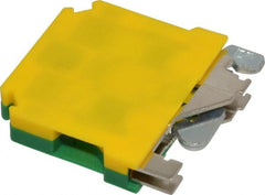 ACI - 14 to 131°F, Grounding Terminal Block - 20 to 8 AWG Compatibility, 45-1/2mm High x 47mm Deep - Exact Tooling