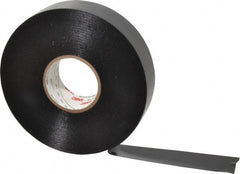 3M - 1" x 100', Black Vinyl Electrical Tape - Series 50, 10 mil Thick, 20 Lb./Inch Tensile Strength - Exact Tooling