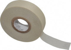 3M - 3/4" x 66', White Glass Cloth Electrical Tape - Series 69, 7 mil Thick, 180 Lb./Inch Tensile Strength - Exact Tooling