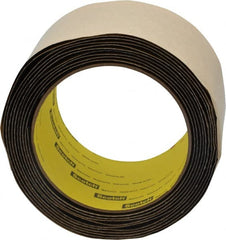 3M - 2-1/2" x 10', Black Vinyl Electrical Tape - Series 6147, 45 mil Thick, 300 V/mil Dielectric Strength, 20 Lb./Inch Tensile Strength - Exact Tooling