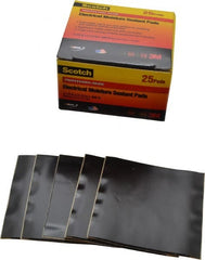 3M - 2-1/2", Black Vinyl Electrical Tape - Series 58598, 45 mil Thick - Exact Tooling