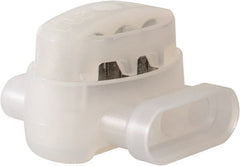 3M - 22 to 14 AWG, White, IDC, Pigtail Quick Splice Connector - 2 to 3 Wires - Exact Tooling