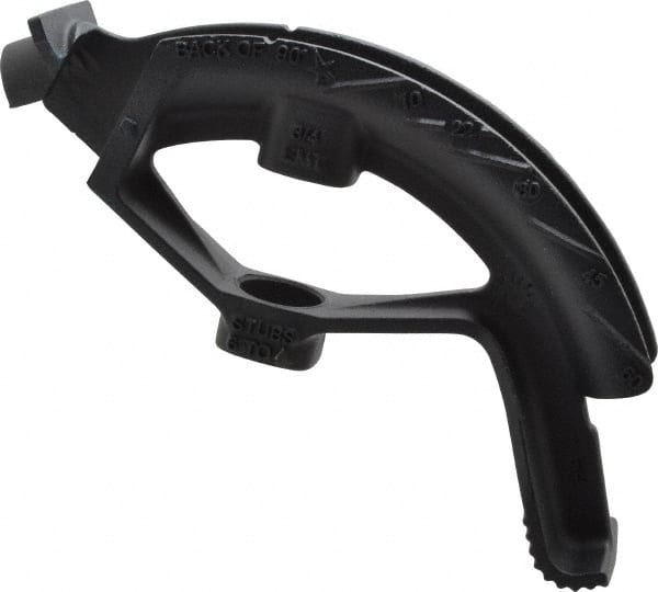Ideal - Hand Conduit Bender - 1/2" Rigid Capacity, Bends EMT, Rigid, IMC - Exact Tooling