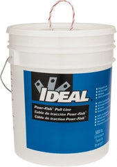 Ideal - 2,200 Ft. Long, Polyline Pulling Line - 500 Lb. Breaking Strength - Exact Tooling