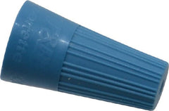 Thomas & Betts - 3, 20 to 3, 16 AWG, 300 Volt, Corrosion Resistant, Standard Twist on Wire Connector - Blue - Exact Tooling
