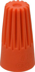 Thomas & Betts - 2, 18 to 3, 14 AWG, 600 Volt, Corrosion Resistant, Standard Twist on Wire Connector - Orange - Exact Tooling