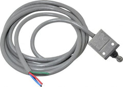 Omron - SPDT, 4NO/2NC, 250 VAC, 30 VDC, Prewired Terminal, Roller Plunger Actuator, General Purpose Limit Switch - 3, 4, 13 NEMA Rating, IP67 IPR Rating, Panel Mount, 17.65 N Operating Force - Exact Tooling