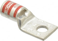 Thomas & Betts - 3/0 AWG Noninsulated Compression Connection Rectangle Ring Terminal - 3/8" Stud, 2.03" OAL x 0.92" Wide, Tin Plated Copper Contact - Exact Tooling