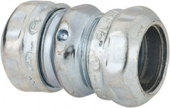 Thomas & Betts - 1/2" Trade, Steel Compression EMT Conduit Coupling - Noninsulated - Exact Tooling