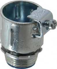Thomas & Betts - 3/4" Trade, Steel Set Screw Straight FMC Conduit Connector - Insulated - Exact Tooling