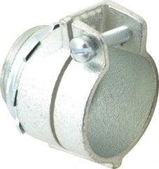 Thomas & Betts - 1" Trade, Malleable Iron Squeeze Clamp Straight FMC Conduit Connector - Noninsulated - Exact Tooling