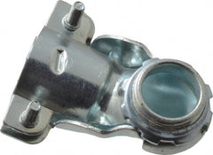 Thomas & Betts - 3/4" Trade, Malleable Iron Squeeze Clamp 90° FMC Conduit Connector - Noninsulated - Exact Tooling