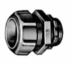 Thomas & Betts - 2-1/2" Trade, Steel Threaded Straight Liquidtight Conduit Connector - Insulated - Exact Tooling