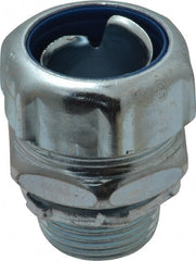 Thomas & Betts - 3/4" Trade, Steel Threaded Straight Liquidtight Conduit Connector - Noninsulated - Exact Tooling