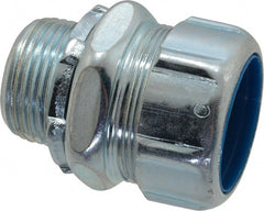Thomas & Betts - 1" Trade, Steel Threaded Straight Liquidtight Conduit Connector - Noninsulated - Exact Tooling
