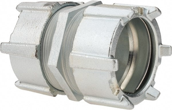 Thomas & Betts - 2-1/2" Trade, Malleable Iron Compression Rigid/Intermediate (IMC) Conduit Coupling - Noninsulated - Exact Tooling