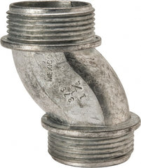 Thomas & Betts - 1-1/4" Trade, Die Cast Zinc Threaded Rigid/Intermediate (IMC) Conduit Nipple - Noninsulated - Exact Tooling