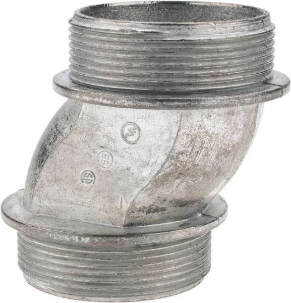 Thomas & Betts - 2" Trade, Die Cast Zinc Threaded Rigid/Intermediate (IMC) Conduit Nipple - Noninsulated - Exact Tooling