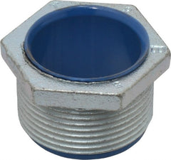 Thomas & Betts - 1-1/4" Trade, Malleable Iron Threaded Rigid/Intermediate (IMC) Conduit Nipple - Insulated - Exact Tooling