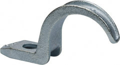 Thomas & Betts - 2" Pipe, Steel, Hot Dipped Galvanized" Pipe or Conduit Strap - 1/2" Bolt, 1 Mounting Hole - Exact Tooling
