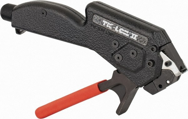 Thomas & Betts - 0 to 1/4 Inch Wide, Up to 250 Lb. Tensile Strength, Stainless Steel Cable Tie Installation Tool - Automatic Actuation, RoHS Compliant - Exact Tooling