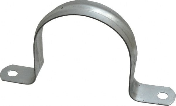 Thomas & Betts - 3 Pipe, Steel, Zinc Plated Pipe or Conduit Strap - 2 Mounting Holes - Exact Tooling