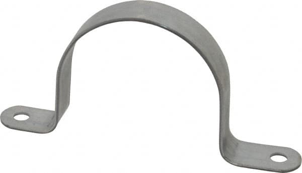 Thomas & Betts - 4 Pipe, Steel, Zinc Plated Pipe or Conduit Strap - 2 Mounting Holes - Exact Tooling