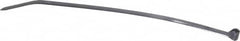 Thomas & Betts - 5-1/2" Long Black Nylon Standard Cable Tie - 40 Lb Tensile Strength, 1.31mm Thick, 28.7mm Max Bundle Diam - Exact Tooling