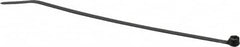 Thomas & Betts - 7.31" Long Black Nylon Standard Cable Tie - 50 Lb Tensile Strength, 1.09mm Thick, 44.45mm Max Bundle Diam - Exact Tooling
