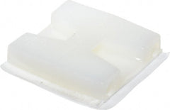 Thomas & Betts - Natural (Color), Nylon, Two Way Cable Tie Mounting Base - 28.58mm Long x 28.58mm Wide Adhesive Back - Exact Tooling