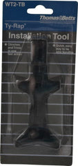Thomas & Betts - 0.184 to 0.301 Inch Wide, 50 to 120 Lb. Tensile Strength, Plastic Cable Tie Installation Tool - Manual Actuation, RoHS Compliant - Exact Tooling
