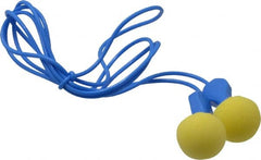 3M - Metal Detectable, Disposable, Corded, 25 dB Earplugs - Yellow, 100 Pairs - Exact Tooling
