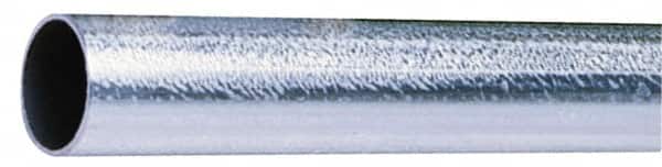 Made in USA - 1" Trade Size, 10' Long, EMT Conduit - Steel, 1" ID - Exact Tooling