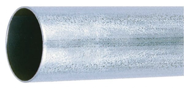 Made in USA - 2" Trade Size, 10' Long, EMT Conduit - Steel, 2" ID - Exact Tooling