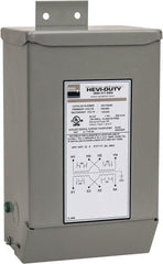 Sola/Hevi-Duty - 1 Phase, 240-480 Volt Input, 120/240 Volt Output, 60 Hz, 0.5 kVA, General Purpose Transformer - 4, 12, 3R, 4X NEMA Rating, 239°F Temp Rise, 6 Inch Wide x 5 Inch Deep x 10 Inch High, Indoor, Outdoor, Wall Mount - Exact Tooling