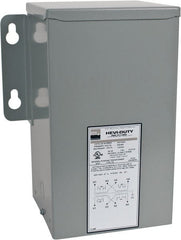 Sola/Hevi-Duty - 1 Phase, 240-480 Volt Input, 120/240 Volt Output, 60 Hz, 2 kVA, General Purpose Transformer - 4, 12, 3R, 4X NEMA Rating, 239°F Temp Rise, 10 Inch Wide x 7 Inch Deep x 12 Inch High, Indoor, Outdoor, Wall Mount - Exact Tooling