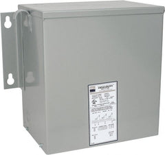 Sola/Hevi-Duty - 3 Phase, 480 Volt Input, 120 Volt Output, 60 Hz, 6 kVA, General Purpose Transformer - 4, 12, 3R, 4X NEMA Rating, 239°F Temp Rise, 16 Inch Wide x 9 Inch Deep x 13 Inch High, Indoor, Outdoor, Wall Mount - Exact Tooling