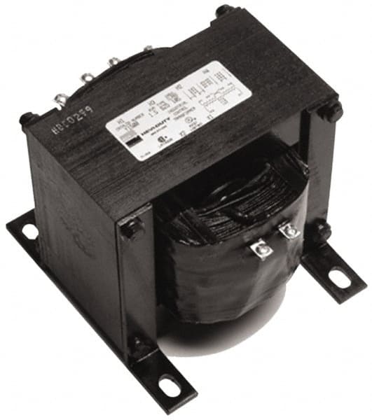 Sola/Hevi-Duty - 1 Phase, 10.5 kVA, Control Transformer - 2 Input, 1 Output Winding, 60 Hz, 8-1/4 Inch Deep x 6-1/4 Inch High, 239°F Temp Rise - Exact Tooling