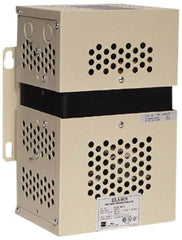 Sola/Hevi-Duty - 1 Outlet, 480 Volt Max Input, 7,500 VA, Hardwired Power Conditioner - 120 Volt, 208 Volt, 240 Volt Output, 26 Inch Wide x 27 Inch High x 9 Inch Deep - Exact Tooling