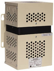 Sola/Hevi-Duty - 1 Outlet, 480 Volt Max Input, 1,500 VA, Hardwired Power Conditioner - 120 Volt, 208 Volt, 240 Volt Output, 13 Inch Wide x 17 Inch High x 9 Inch Deep - Exact Tooling