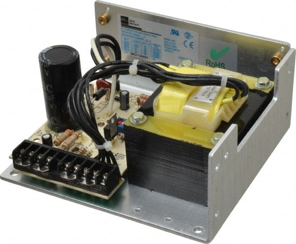Sola/Hevi-Duty - 40.8 Watt, 3.40 Amp, 100 VAC, 120 VAC, 220 VAC, 230 VAC, 240 VAC Input, 12 VDC Output, Power Supply - Screw Terminal Connection, 1 Output, 4.87 Inch Wide x 1.28 Inch Deep x 5.62 Inch High, 32 to 122°F - Exact Tooling