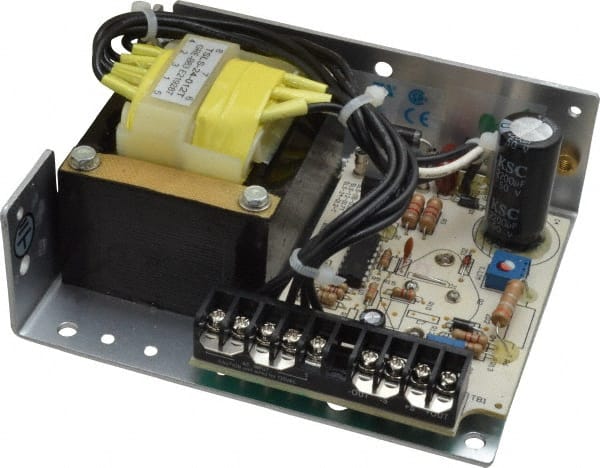 Sola/Hevi-Duty - 28.8 Watt, 1.20 Amp, 100 VAC, 120 VAC, 220 VAC, 230 VAC, 240 VAC Input, 24 VDC Output, Power Supply - Screw Terminal Connection, 1 Output, 4.843 Inch Wide x 1.62 Inch Deep x 3.992 Inch High, 32 to 122°F - Exact Tooling