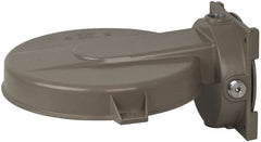 Hubbell Killark - Gray Light Fixture Wall Bracket - For Use with Hazardous Location HID Fixture - VM Series - Exact Tooling