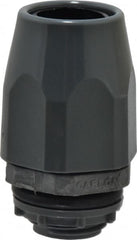 Thomas & Betts - 3/8" Trade, Thermoplastic Threaded Straight Liquidtight Conduit Connector - Insulated - Exact Tooling
