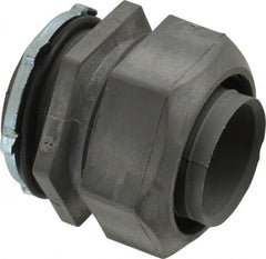 Thomas & Betts - 1-1/2" Trade, Thermoplastic Threaded Straight Liquidtight Conduit Connector - Insulated - Exact Tooling