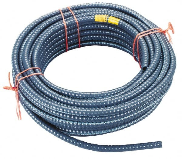Thomas & Betts - 2" Trade Size, 50' Long, Flexible Liquidtight Conduit - PVC, 2.205" ID, Gray - Exact Tooling